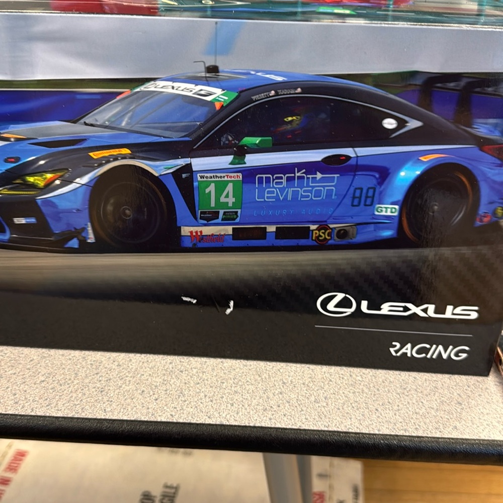 Lexus die cast car brand new in box